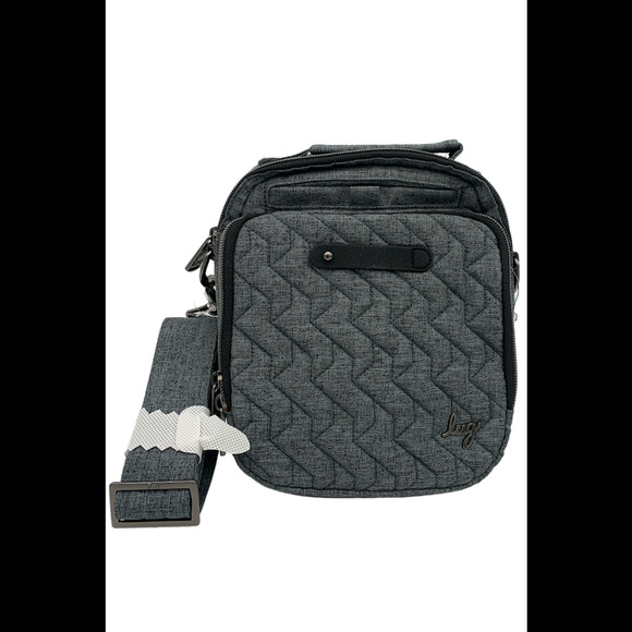 lug Bags Lug Rfid Crossbody With Charm Bar Skeeter Heather Gray